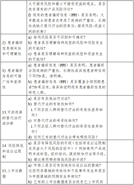 醫療器械產品受益-風險判定技術指導原則（2023修訂版）（2023年第25號）(圖4)