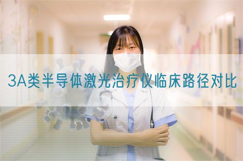 3A類半導體激光治療儀臨床路徑對比(圖1)