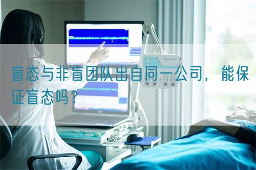 盲態與非盲團隊出自同一公司，能保證盲態嗎？(圖1)