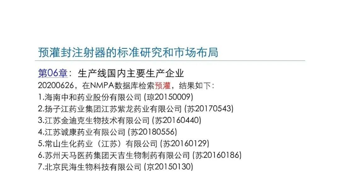 預灌封注射器的標準研究及市場布局(圖59)